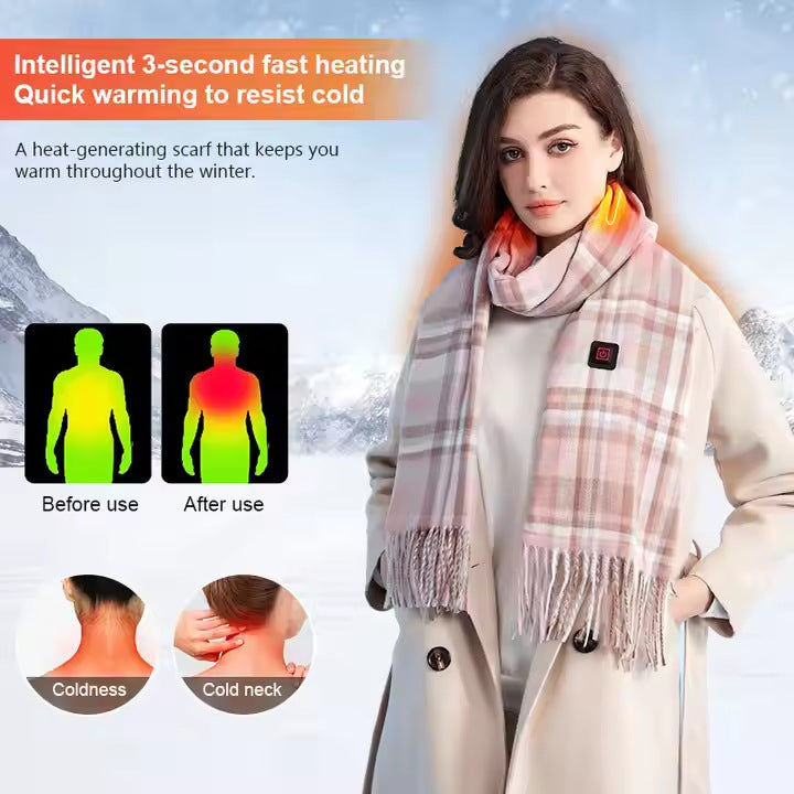 Warm Intelligent Constant Temperature Electric Heating Scarf