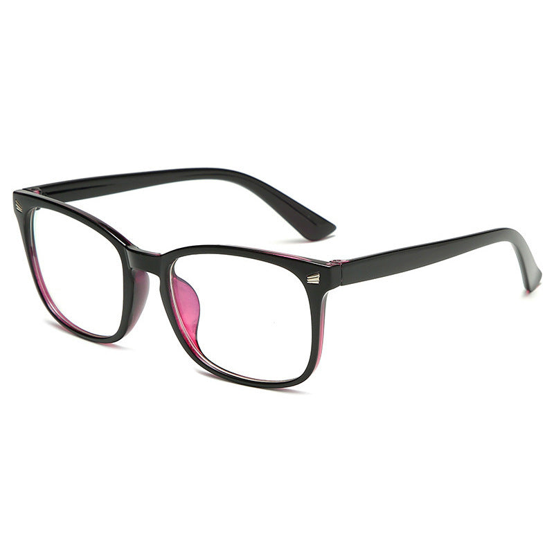 Retro Plain Glasses Men's And Women's Fashion All-matching