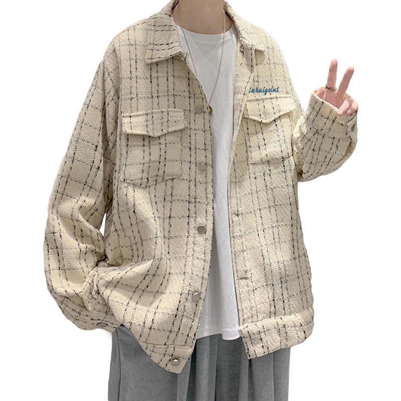 Casual Loose And Handsome Hong Kong Style