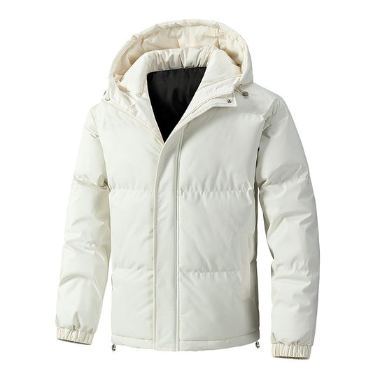 Loose Hooded Cotton-padded Jacket Thickened Coat