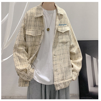 Casual Loose And Handsome Hong Kong Style