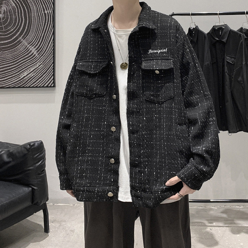 Casual Loose And Handsome Hong Kong Style