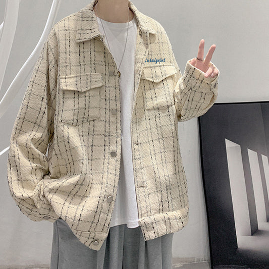 Casual Loose And Handsome Hong Kong Style
