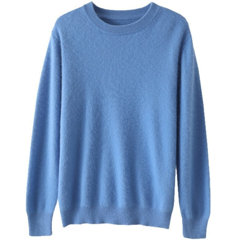Thermal Head Cover Knit A Sweater Autumn And Winter Round