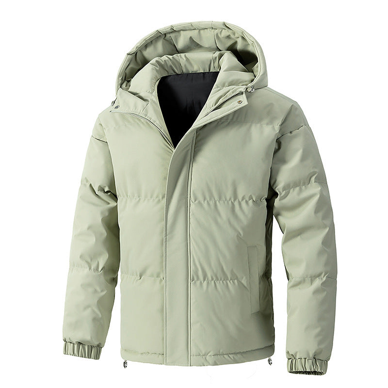 Loose Hooded Cotton-padded Jacket Thickened Coat 