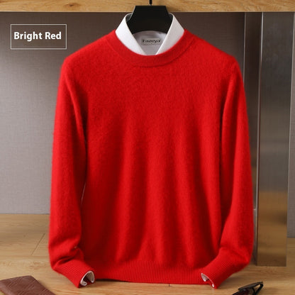 Thermal Head Cover Knit A Sweater Autumn And Winter Round