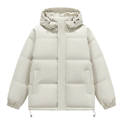 Down Cotton-padded Jacket Men's Hooded Bread Coat