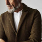 Lapels Suit Casual Knitted Jacket Cardigan Sweater