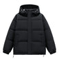 Down Cotton-padded Jacket Men's Hooded Bread Coat
