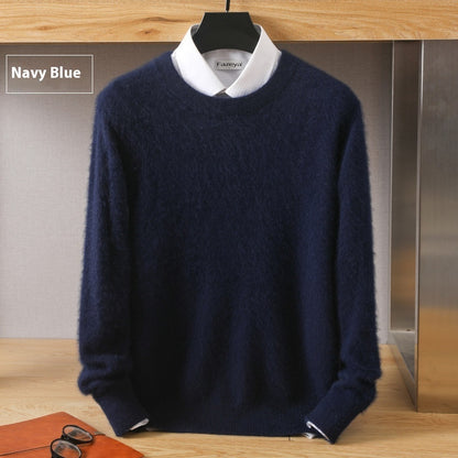 Thermal Head Cover Knit A Sweater Autumn And Winter Round
