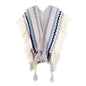 European And American Ladies Style Ruffled Knitted Shawl