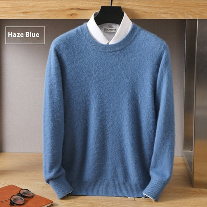 Thermal Head Cover Knit A Sweater Autumn And Winter Round