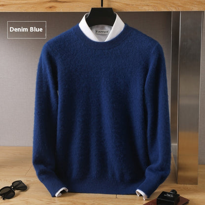 Thermal Head Cover Knit A Sweater Autumn And Winter Round