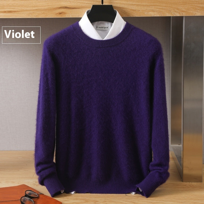 Thermal Head Cover Knit A Sweater Autumn And Winter Round