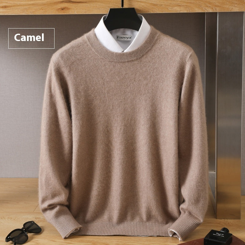 Thermal Head Cover Knit A Sweater Autumn And Winter Round