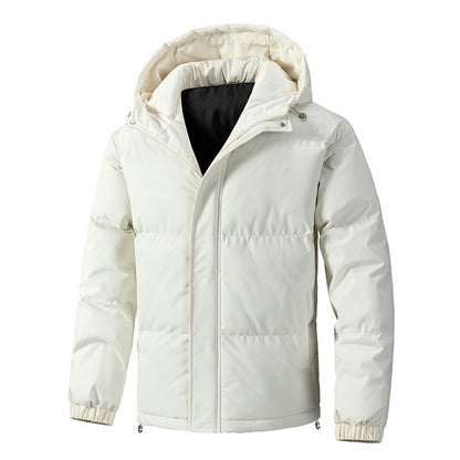 Loose Hooded Cotton-padded Jacket Thickened Coat 