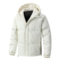 Loose Hooded Cotton-padded Jacket Thickened Coat 