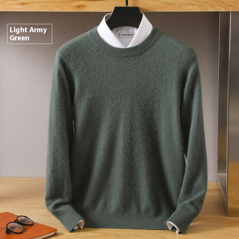 Thermal Head Cover Knit A Sweater Autumn And Winter Round