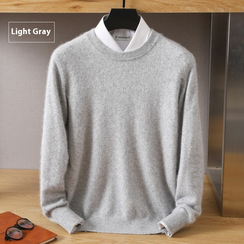 Thermal Head Cover Knit A Sweater Autumn And Winter Round