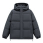 Down Cotton-padded Jacket Men's Hooded Bread Coat
