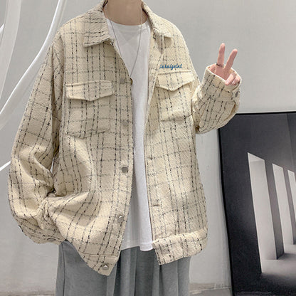 Casual Loose And Handsome Hong Kong Style