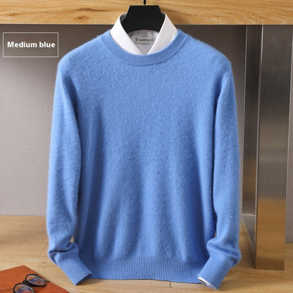 Thermal Head Cover Knit A Sweater Autumn And Winter Round