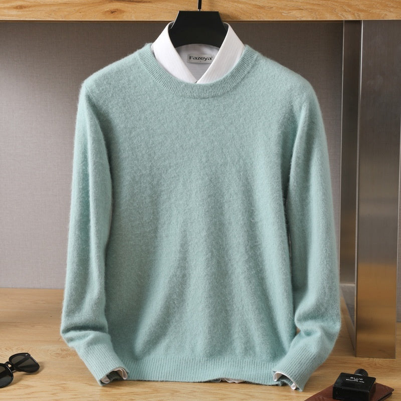 Thermal Head Cover Knit A Sweater Autumn And Winter Round