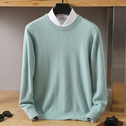 Thermal Head Cover Knit A Sweater Autumn And Winter Round