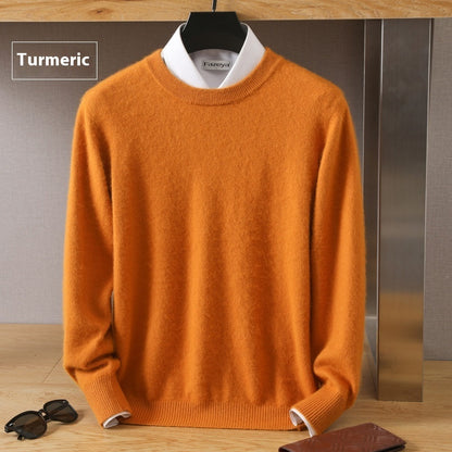 Thermal Head Cover Knit A Sweater Autumn And Winter Round