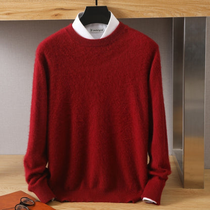 Thermal Head Cover Knit A Sweater Autumn And Winter Round